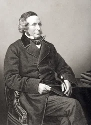 Sir Henry Singer Keating (1804-88) graveret af D.J. Pund fra et fotografi, fra 